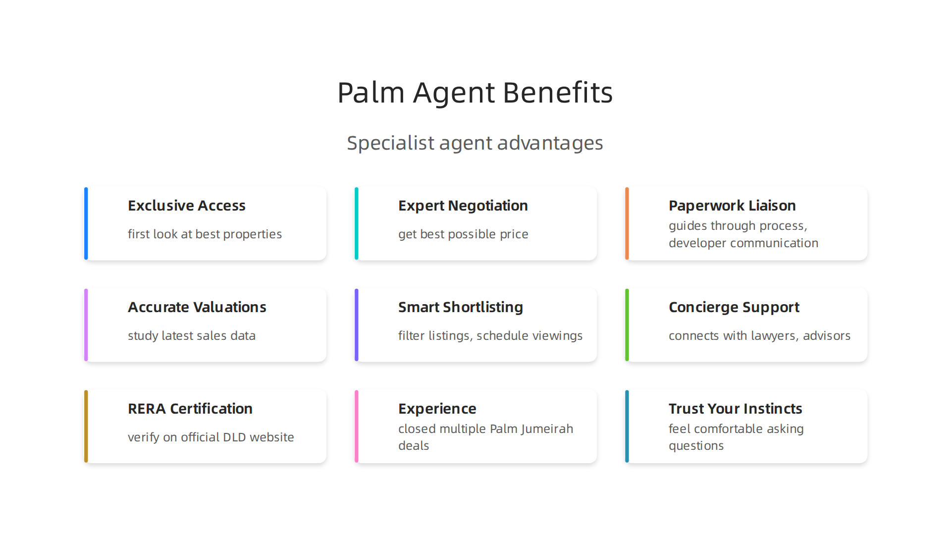 A specialist property agent provides crucial support for buyers navigating the exclusive Palm Jumeirah market.