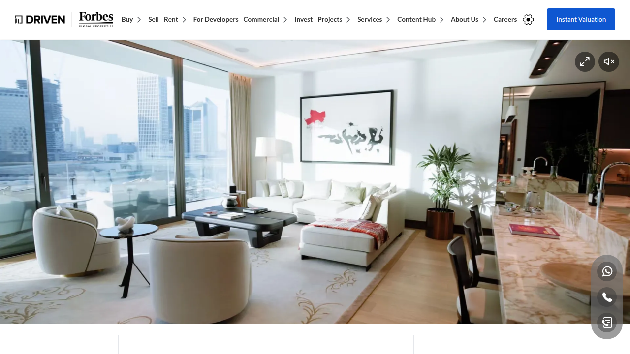 Screenshot of the Driven Properties website, offering insights into Dubai's real estate laws.