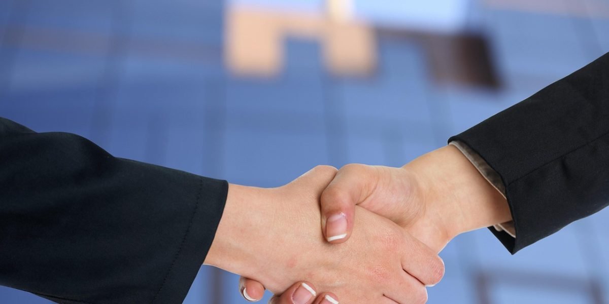 Professionals shaking hands, symbolizing the successful closing of a property deal after thorough due diligence.